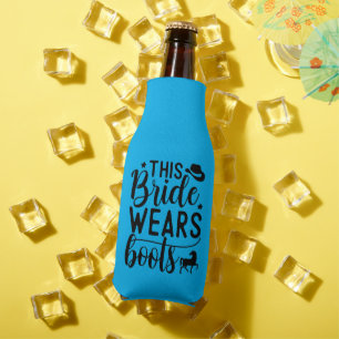 Enfriador De Botellas Para que la novia sea - botas y todo