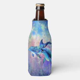 Enfriador De Botellas Pareja delfín - Hermosa -