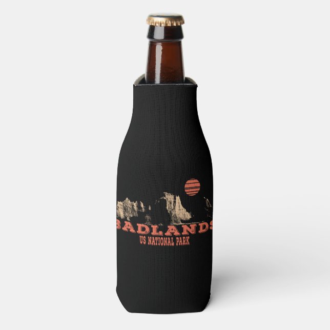 Enfriador De Botellas Parque nacional Badlands South Dakota Cooler (Frente de la botella)