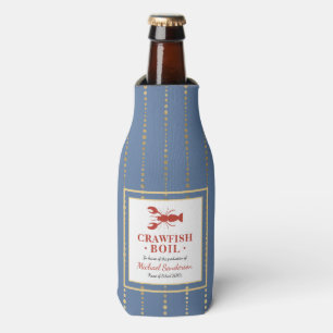 Enfriador De Botellas Partido de Graduación Azul del Marisco