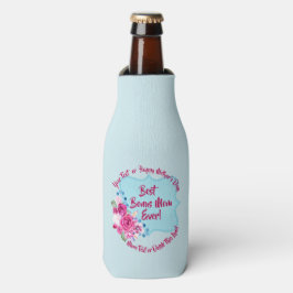 Enfriador De Botellas Paso Día de la Madre Bono Mamá Cambiar Texto