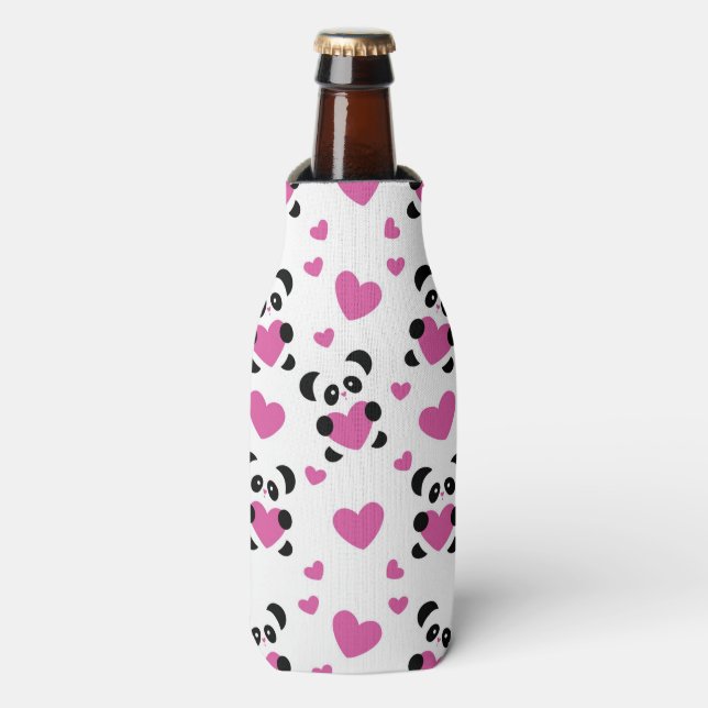 Enfriador De Botellas Patrón al Día del Amor (Frente de la botella)