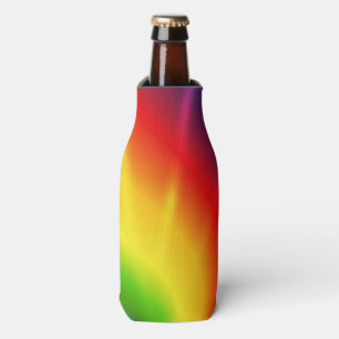 Enfriador De Botellas Patrón arcoiris de tinte