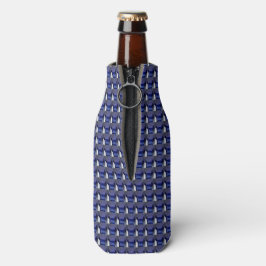 Enfriador De Botellas Patrón azul