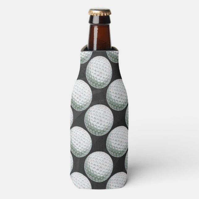 Enfriador De Botellas Patrón de bolas de golf pintadas (Frente de la botella)