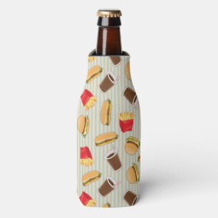 Enfriador De Botellas Patrón de comida rápida 2