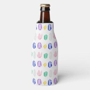 Enfriador De Botellas Patrón de cristales coloridos