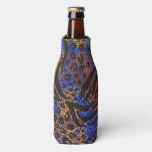 Enfriador De Botellas Patrón de impresión lujoso Leopard y Zebra