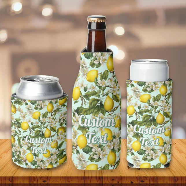 Enfriador De Botellas Patrón de limones (Subido por el creador)
