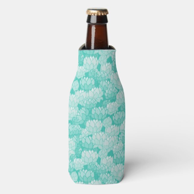 Enfriador De Botellas Patrón de Lotus 2 (Frente de la botella)