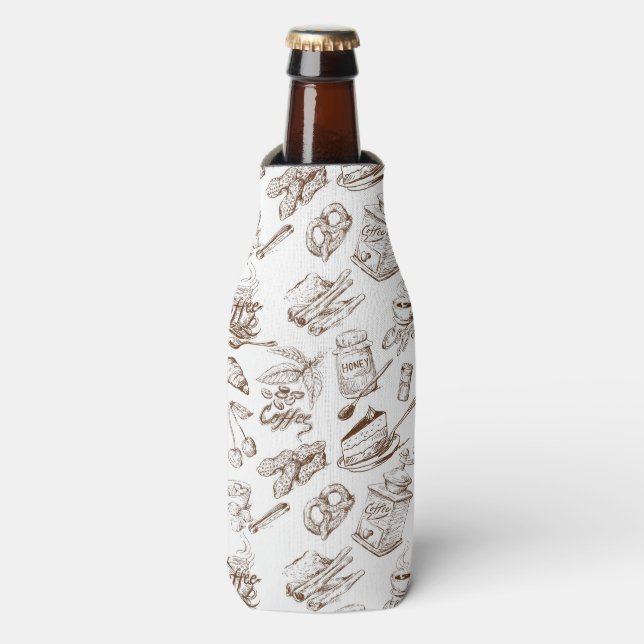 Enfriador De Botellas Patrón de papel (Frente de la botella)