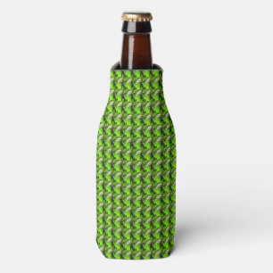 Enfriador De Botellas Patrón de resumen verde