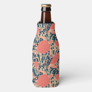 Enfriador De Botellas Patrón de tortugas marinas