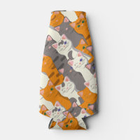 Patrón diagonal del gato negro jengibre