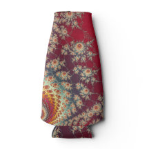 Patrón floral espiral