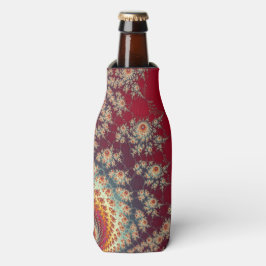 Enfriador De Botellas Patrón floral espiral