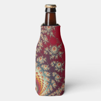 Enfriador De Botellas Patrón floral espiral