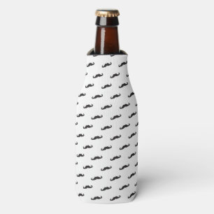 Enfriador De Botellas Patrón hipster de bigote 2