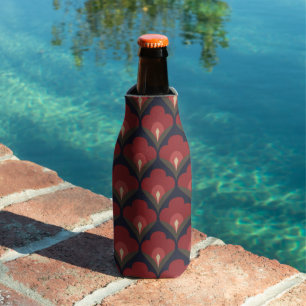 Enfriador De Botellas Patrón ininterrumpido de flor folclórica tradicion