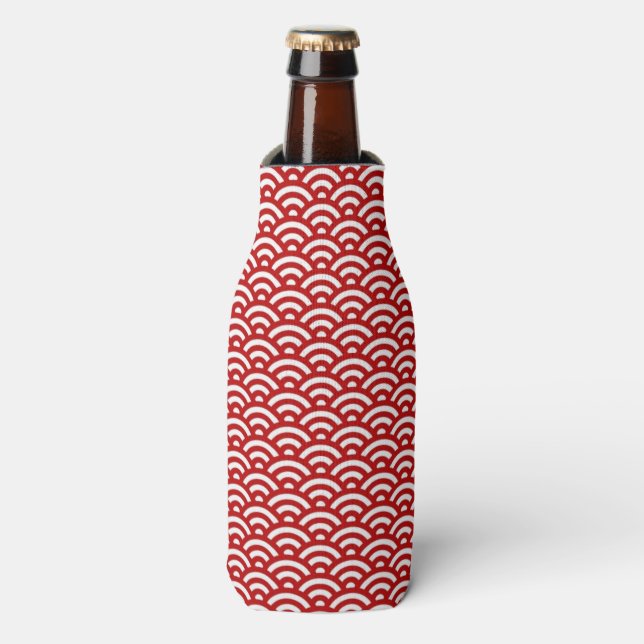 Enfriador De Botellas Patrón japonés (Frente de la botella)