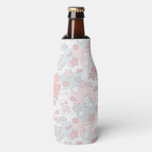 Enfriador De Botellas patrón kawaii con doodle