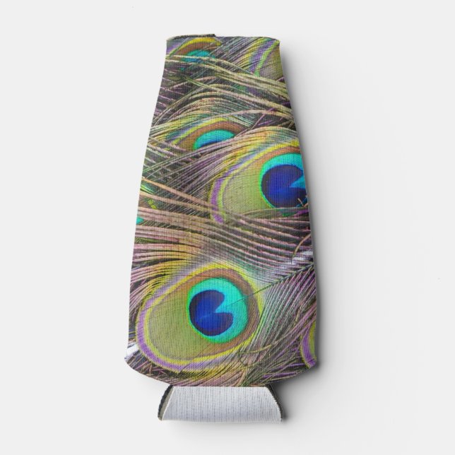 Enfriador De Botellas Peacock Feathers (Anverso)