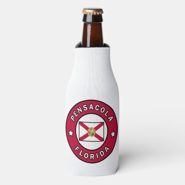 Enfriador De Botellas Pensacola Florida (Frente de la botella)