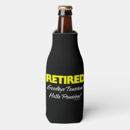 Enfriador De Botellas Pensión auxiliar jubilada (oscura)