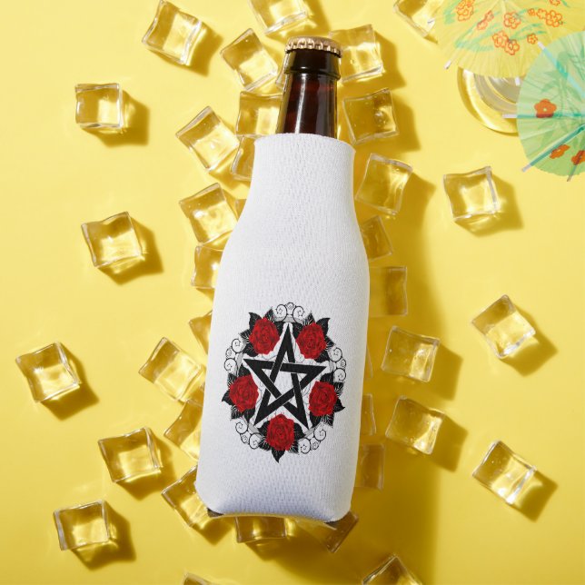 Enfriador De Botellas Pentagram con rosas rojas (Verano in situ)