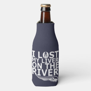 Enfriador De Botellas Perdí mi hígado en el río, manga del refrigerad
