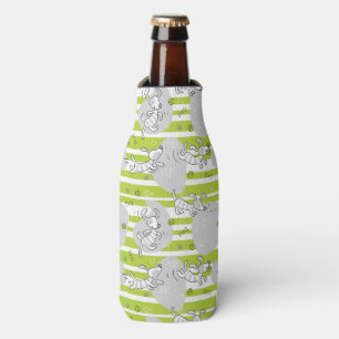 Enfriador De Botellas perro que juega el fondo del modelo