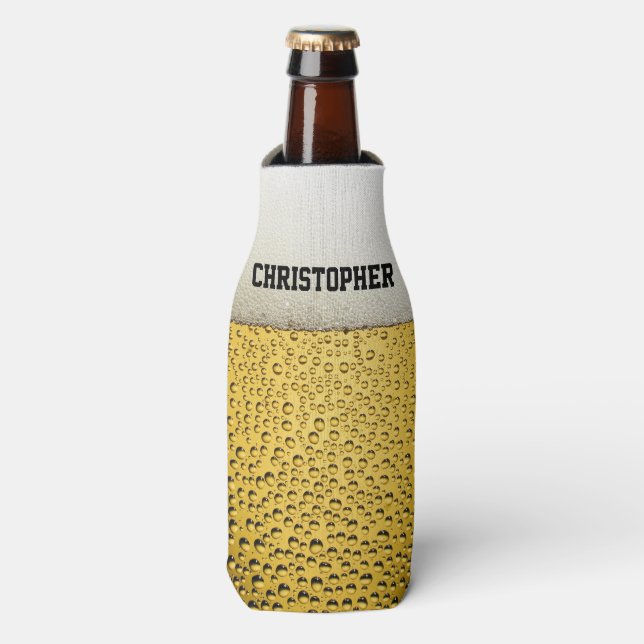 Enfriador De Botellas Personalización del vidrio de cerveza (Frente de la botella)