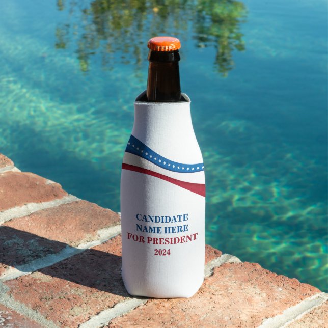 Enfriador De Botellas Personalizado añada su propio candidato a la presi (Piscina in situ)