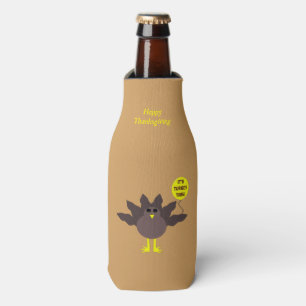 Enfriador De Botellas Personalizado de Acción de Gracias de Turquía enfr