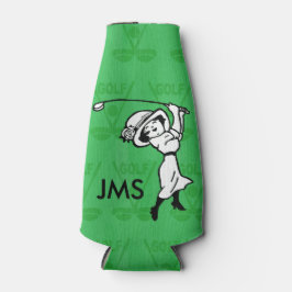 Enfriador De Botellas Personalizado de golf femenina personalizada