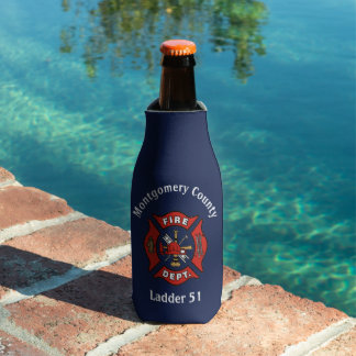 Enfriador De Botellas Personalizado de logotipos del Departamento de Bom