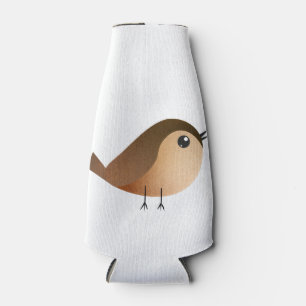 Enfriador De Botellas Personalizado de pájaro de Sparrow