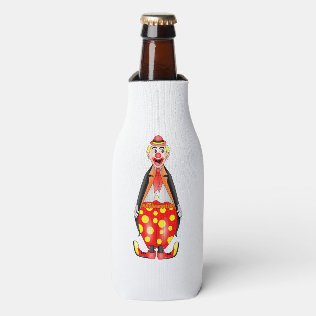 Enfriador De Botellas Personalizado de payasos (Frente de la botella)