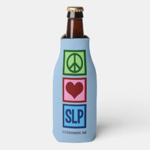 Enfriador De Botellas Personalizado de Speech Language Pathology Peace L