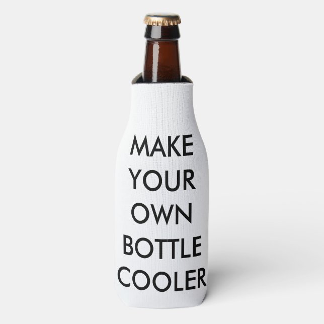 Enfriador De Botellas Personalizado Manga del refrigerador del frasco de (Frente de la botella)