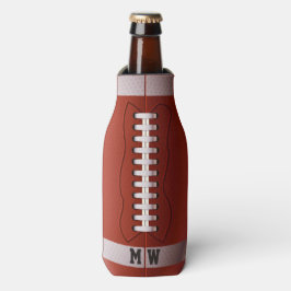 Enfriador De Botellas Personalizado monograma Frasco de fútbol refrigera