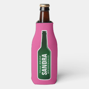 Enfriador De Botellas Personalizado neon color rosado del frasco para la