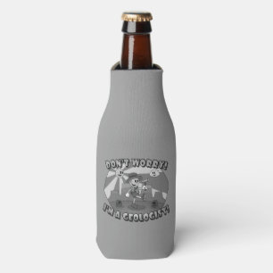 Enfriador De Botellas Personalizado Retro - ¡No te preocupes, soy geólog
