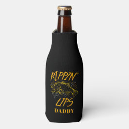 Enfriador De Botellas Personalizado Rippin Lips pesca de captura y liber