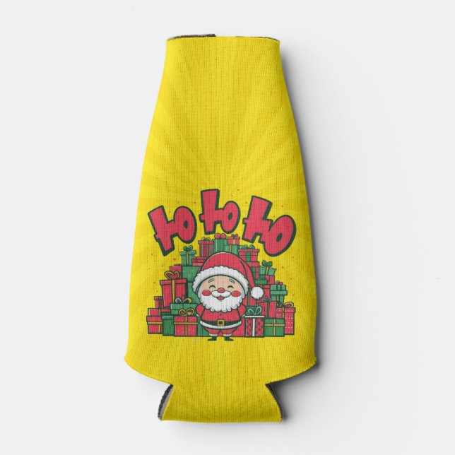 Enfriador De Botellas Personalizado Santa Navidades de Jolly-67748 (Anverso)