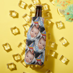 Enfriador De Botellas Personalizar con su patrón fotográfico Frasco Refr