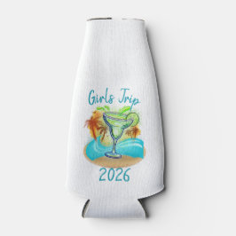 Enfriador De Botellas Personalized Tropical Island