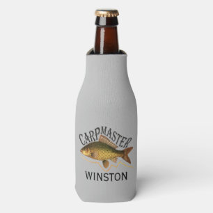 Enfriador De Botellas Pesca maestra de carpa con nombre