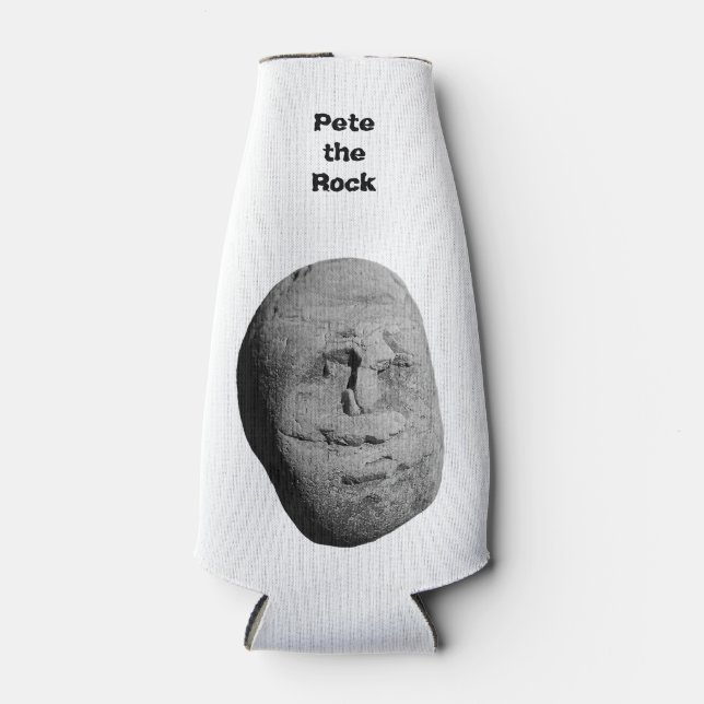 Enfriador De Botellas Pete the Rock botella coozie (Anverso)