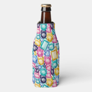 Enfriador De Botellas Piedras preciosas brillantes femeninas elegantes